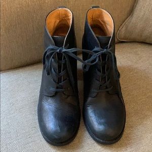 Black High-heeled Booties